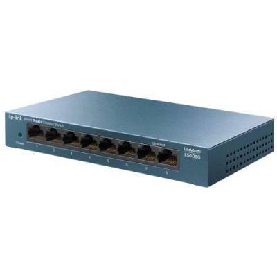 TP Link LS108G No administrado Gigabit Ethernet 10 100 1000 Azul