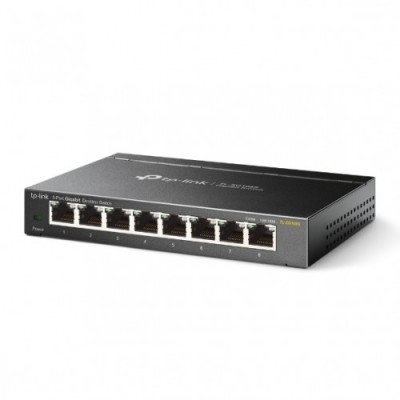 TP LINK TL SG108S No administrado L2 Gigabit Ethernet 10 100 1000 Negro