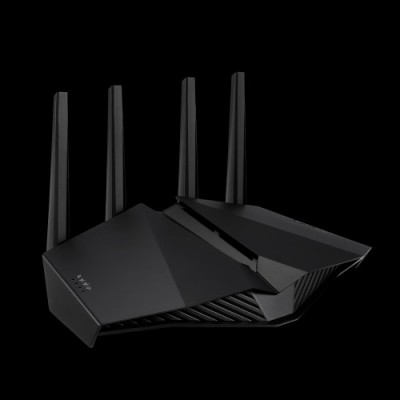 ASUS RT AX82U router inalambrico Doble banda 24 GHz 5 GHz Gigabit Ethernet Negro