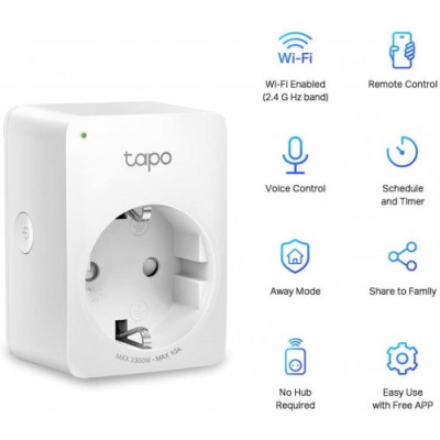 TP LINK Tapo P100 enchufe inteligente Blanco 2990 W