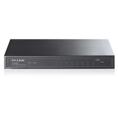 TP LINK TL SG2008 Gestionado Gigabit Ethernet 10 100 1000 Negro