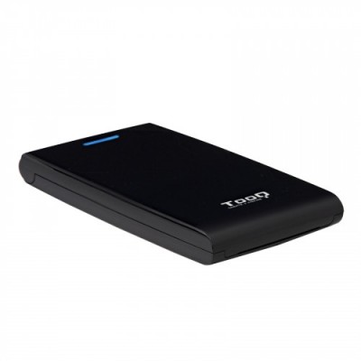 TooQ CAJA HDD 25 SATA A USB 20 USB 30 NEGRA