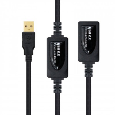 Nanocable CABLE USB 20 PROLONGADOR CON AMPLIFICADOR TIPO A M A H 10 M