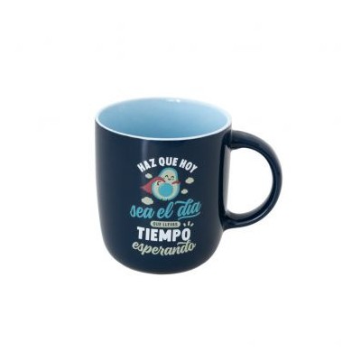 TAZA HAZ QUE HOY SEA EL DiA QUE LLEVAS TIEMPO ESPERANDO MRWONDERFUL WOA11291ES