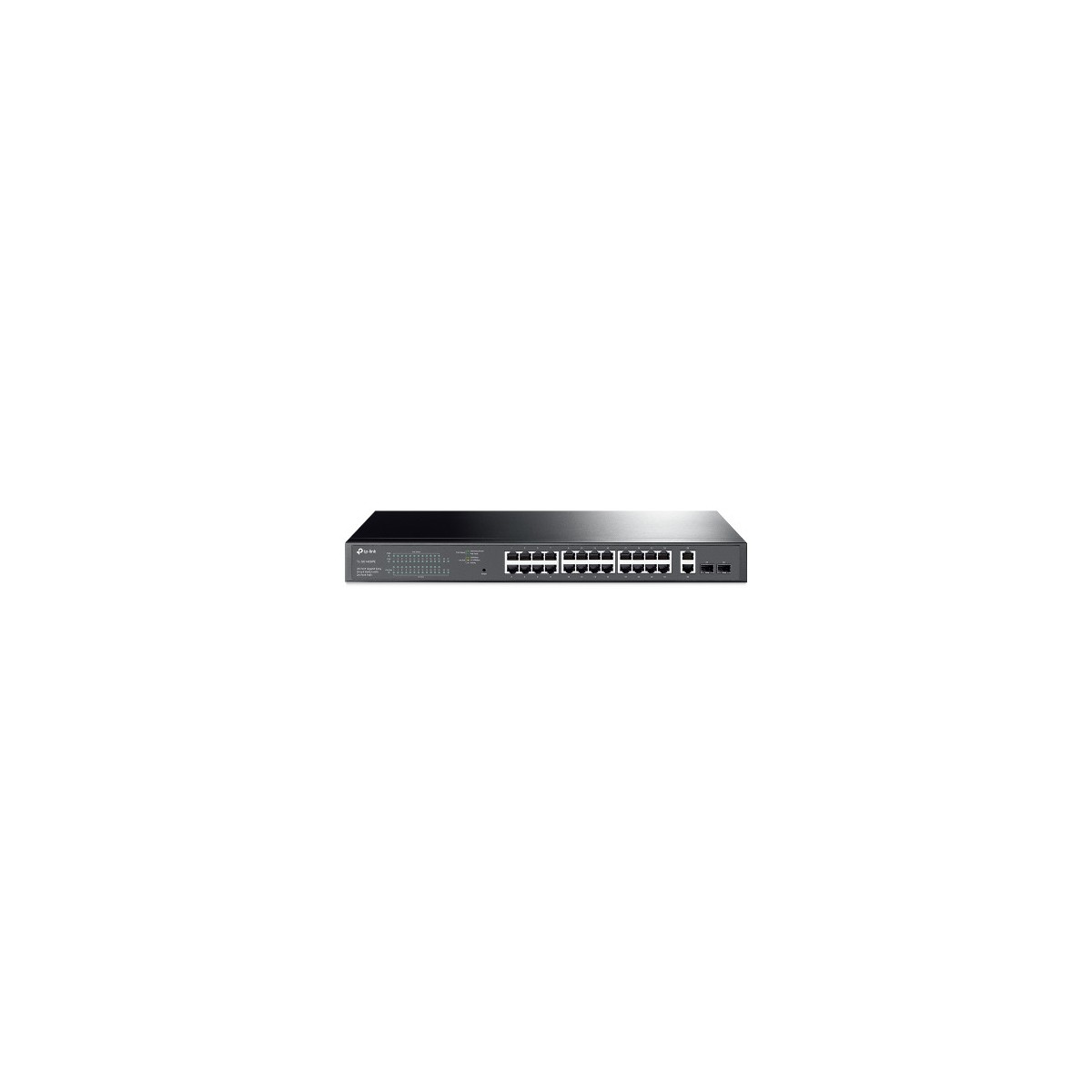 TP LINK TL SG1428PE switch Gestionado Gigabit Ethernet 10 100 1000 Energia sobre Ethernet PoE 1U Negro