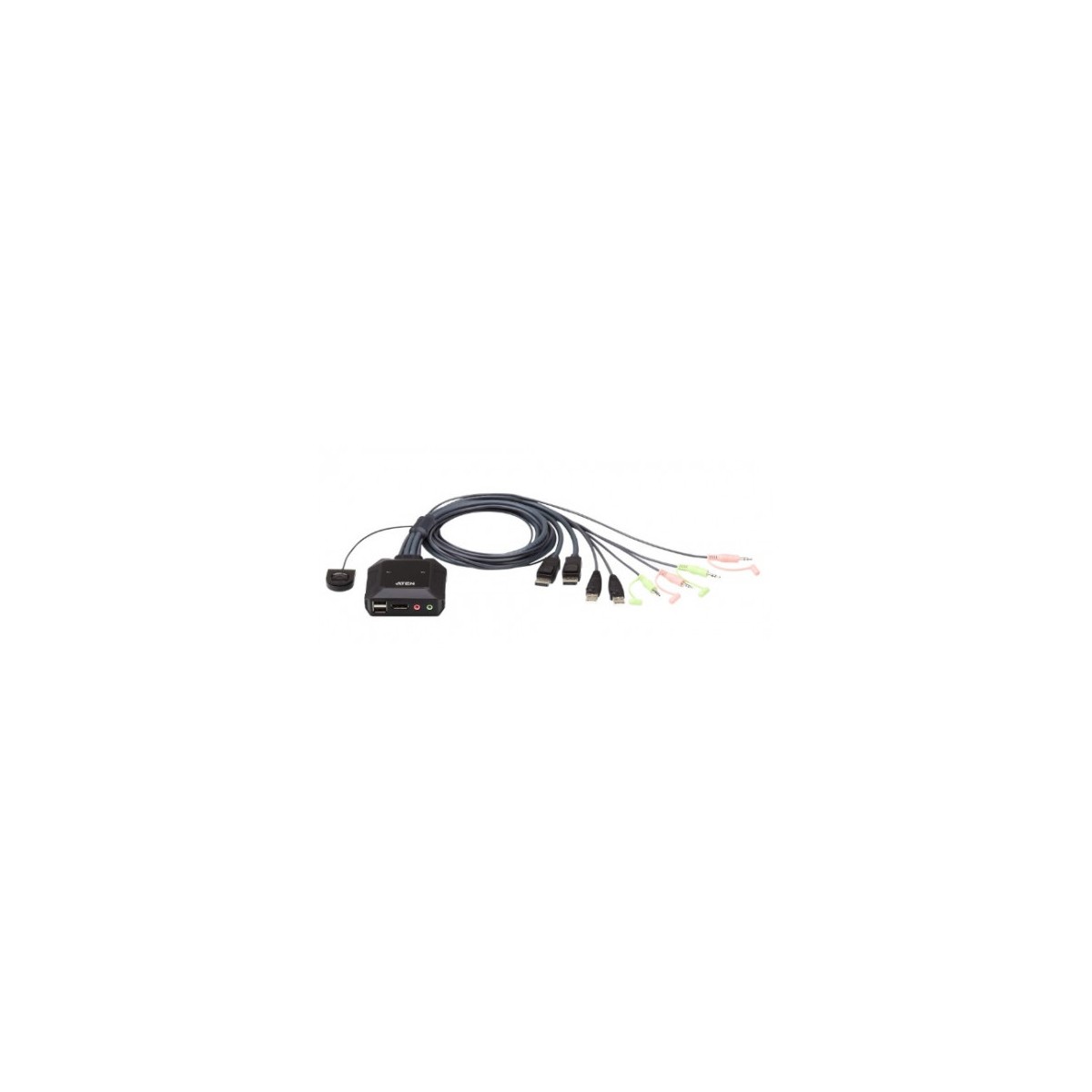 Aten CS22DP interruptor KVM Negro