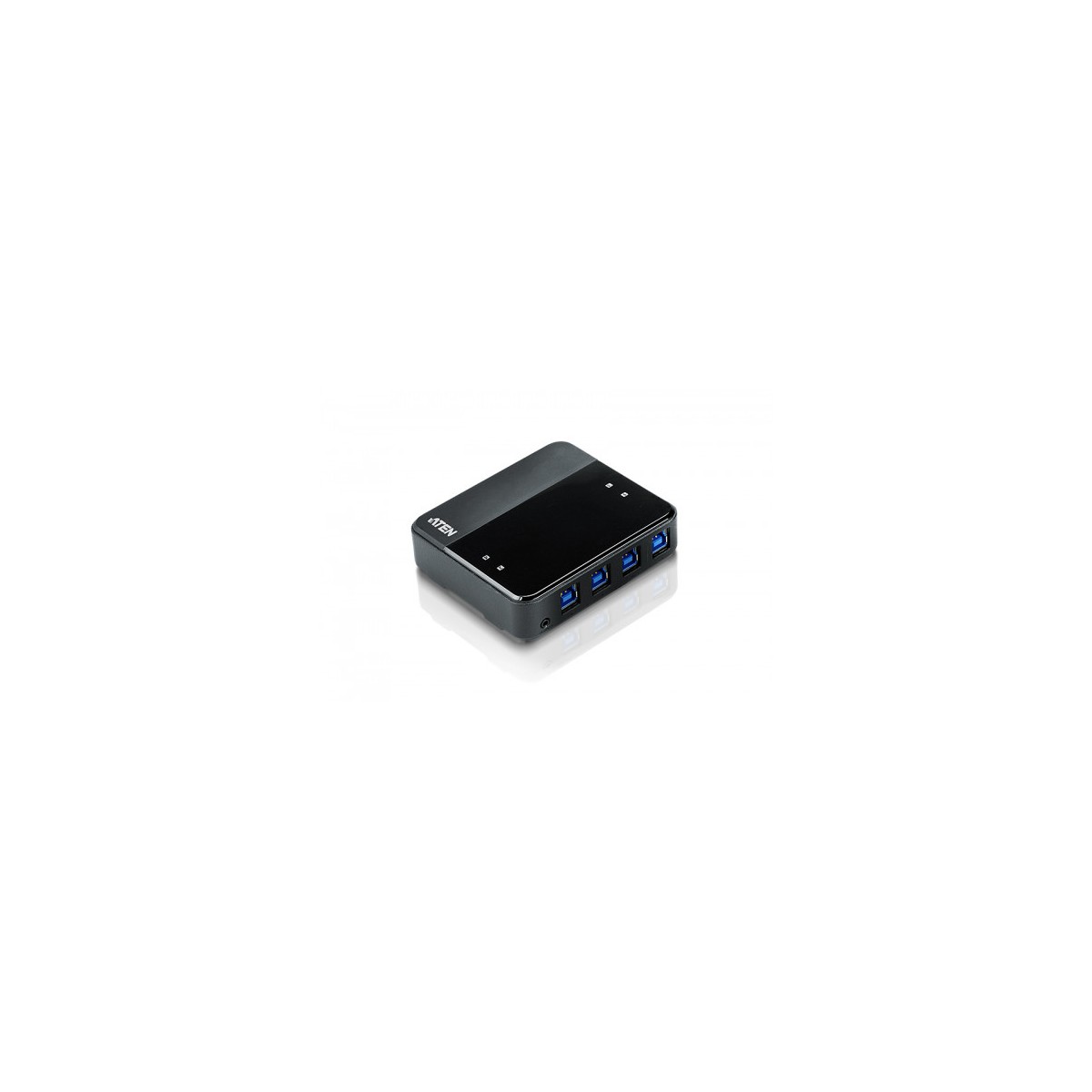 ATEN Switch de perifericos USB 32 Gen1 de 4 x 4 puertos