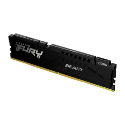 MEMORIA KINGSTON FURY BEAST BLACK DDR5 16GB 5600MHZ CL40 KF556C40BB 16