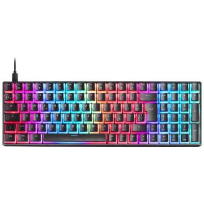 Mars Gaming MKULTRA Teclado Mecanico Negro RGB Compacto 96 Switch Outemu SQ Marron Espanol