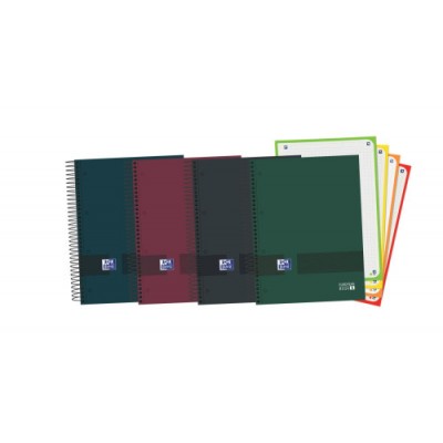 CUADERNO OXFORD YOU EUROPEANBOOK 4 MULTI A5 TEXTRADURA 120H 5X5 COLORES SURTIDO NEUTROS OXFORD 400159033