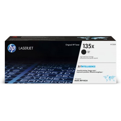 HP LaserJet Cartucho de Toner Original 135X negro de alta capacidad