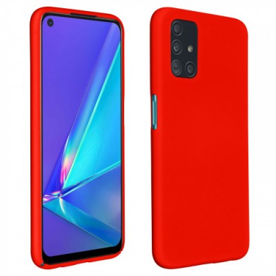 OPPO LIQUID SILICON CASE A52 A72 ROJO