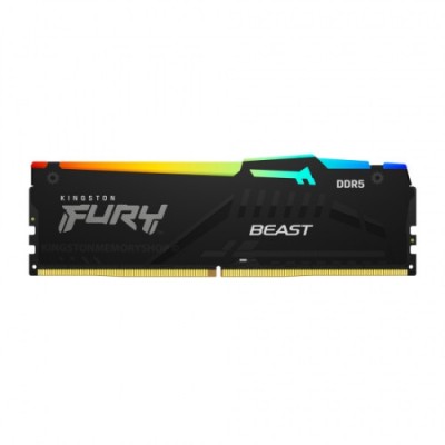 MEMORIA KINGSTON FURY BEAST RGB DDR5 8GB 4800MT S CL38 KF5