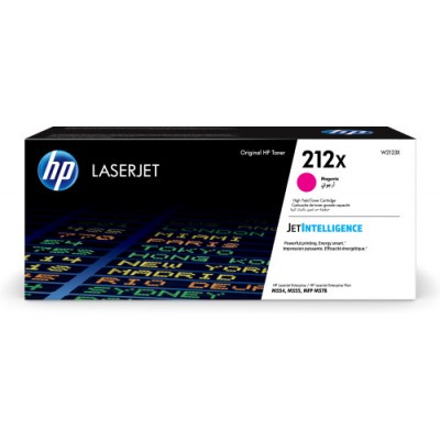 HP Cartucho de toner Original LaserJet 212X magenta de alta capacidad