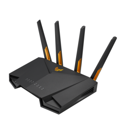 ASUS 90IG0790 MO3B00 router inalambrico Gigabit Ethernet Doble banda 24 GHz 5 GHz Negro Naranja