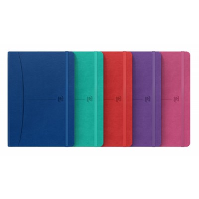 CUADERNO SIGNATURE A5 TAPA EXTRADURA 80H RAYADO HORIZONTAL COLORES SURTIDOS VIVOS OXFORD 400163613