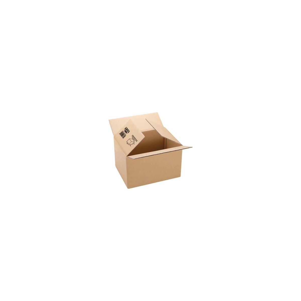 CAJA CARTON EMBALAJE 440X325X420MM MARRON CANAL 3MM FIXO 18106