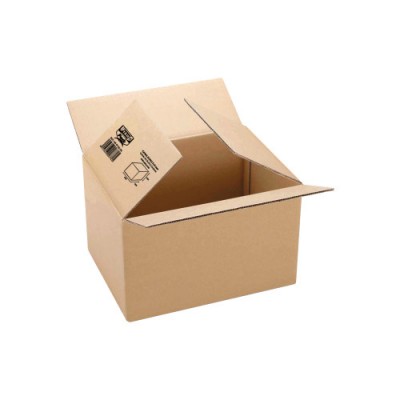 CAJA CARTON EMBALAJE 500X400X400MM MARRON CANAL 3MM FIXO 18109