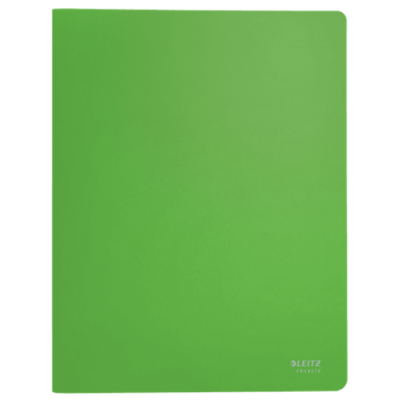 CARPETA POLIPROPILENO CON 20 FUNDAS A4 RECYCLE VERDE LEITZ 46760055