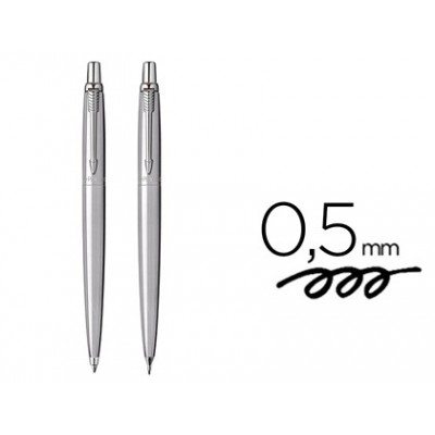 SET JOTTER DUO BOLiGRAFO PORTAMINAS ACERO CT PARKER 2093256