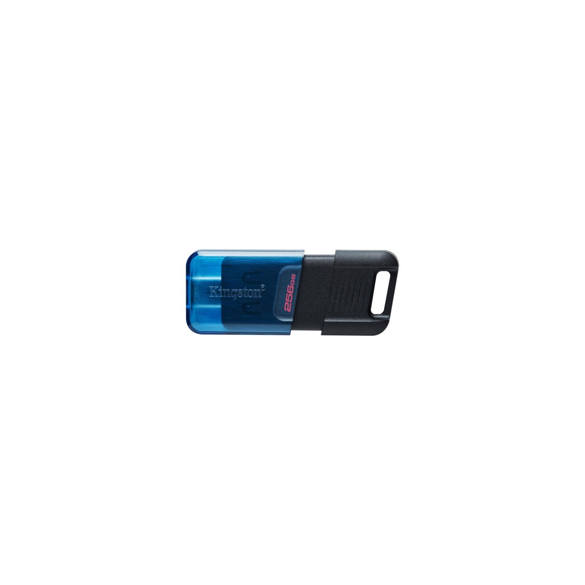 Kingston Technology DataTraveler 80 unidad flash USB 256 GB USB Tipo C 32 Gen 1 31 Gen 1 Negro Azul