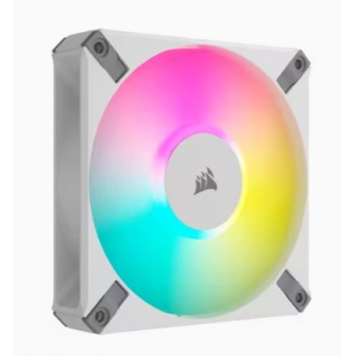 VENTILADOR CAJA CORSAIR AF ELITE SERIES AF120 RGB ELITE 120 MM FLUID DINAMIC AIRGUIDE SINGLE PACK BLANCO CO 9050157 WW