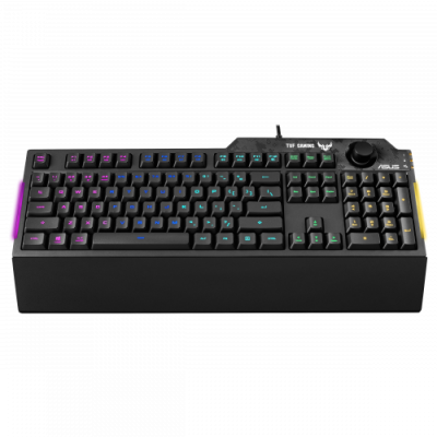 ASUS TUF Gaming K1 teclado USB Ingles Espanol Negro