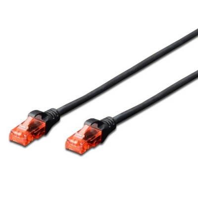 Ewent EW 6U 030 cable de red Negro 3 m Cat6 U UTP UTP