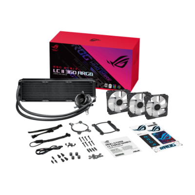 ASUS ROG STRIX LC II 360 ARGB sistema de refrigeracion para ordenador Procesador Sistema de refrigeracion liquida todo en uno 1