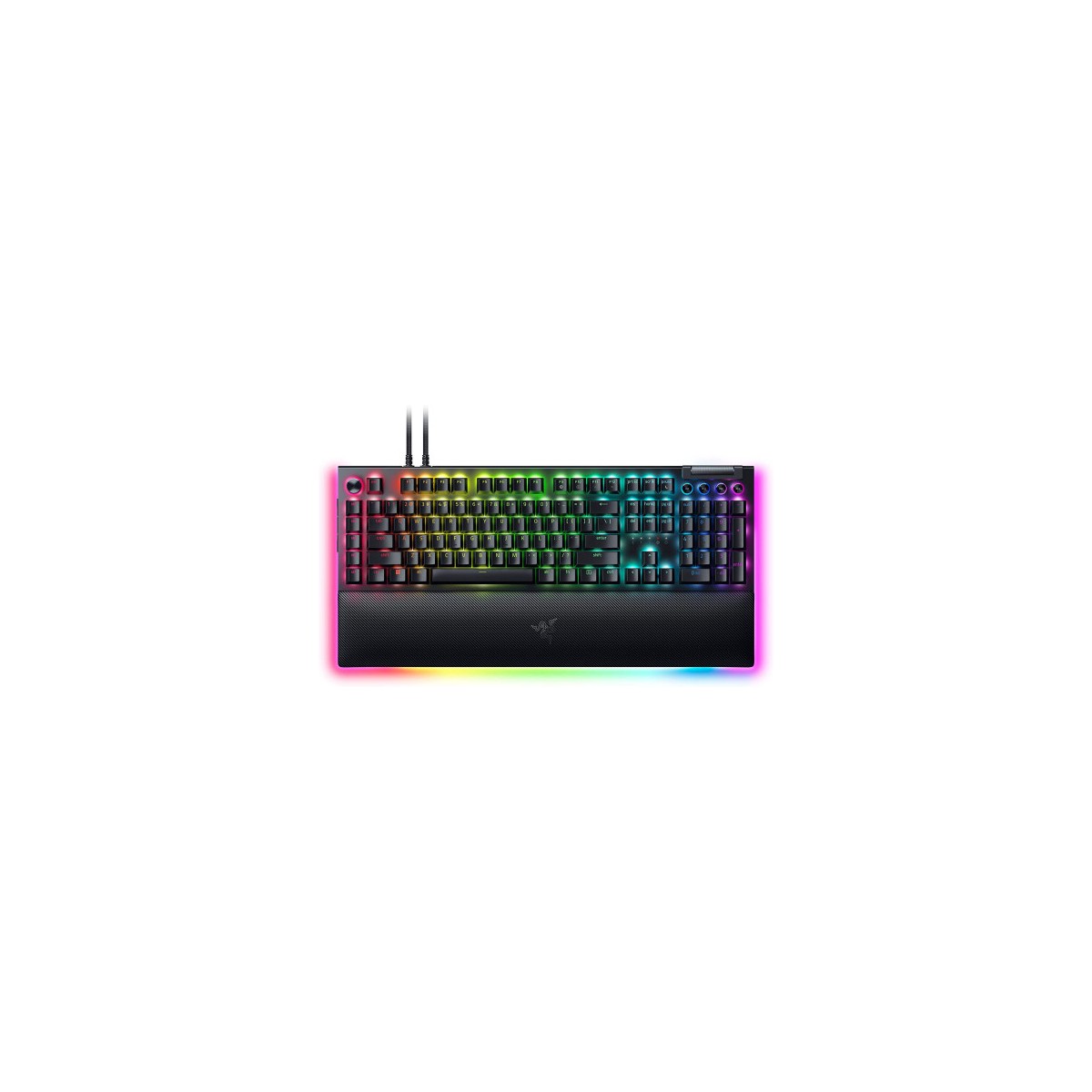 TECLADO RAZER BLACKWIDOW V4 PRO GREEN SWITCH USA RZ03 04680100 R3M1