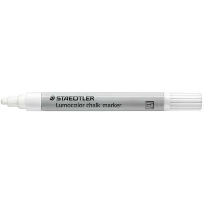 ROTULADOR CHALK MARKER LUMOCOLOR 344 TIZA LiQUIDA BLANCO STAEDTLER 344 0