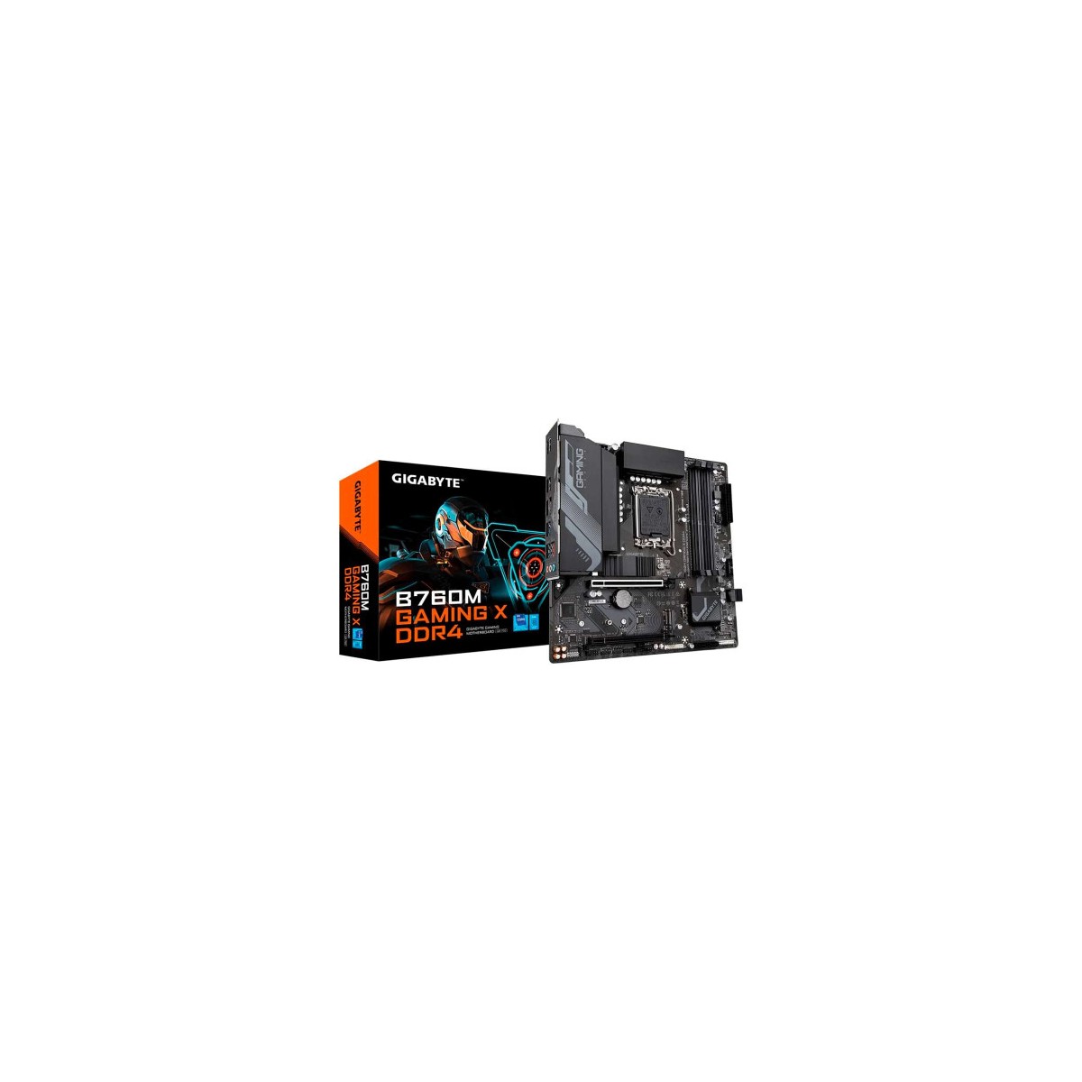 PLACA GIGABYTE B760M GAMING X DDR4INTEL1700B7604DDR4128GBHDMIDP4SATA3M23USB 32USB C25GBMATX