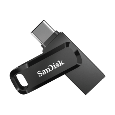 SanDisk Ultra Dual Drive Go unidad flash USB 64 GB USB Type A USB Type C 32 Gen 1 31 Gen 1 Negro