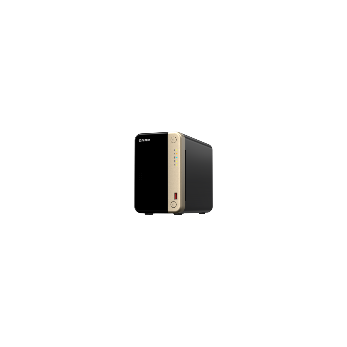 QNAP TS 264 NAS Torre Ethernet Negro Oro N5095