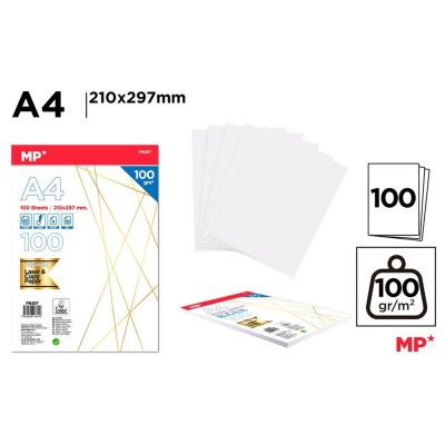 PAPEL FOTOCOPIADORA A4 100 HOJAS