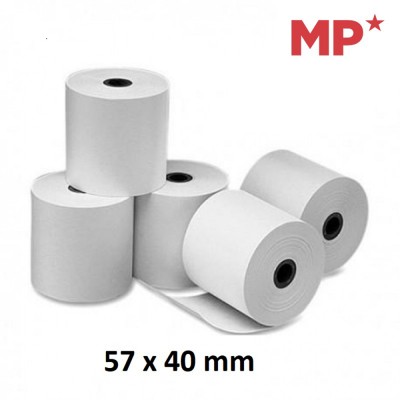 ROLLO DE PAPEL TÉRMICO 57 x 40 MM