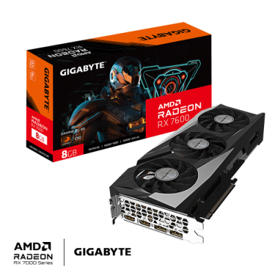 Gigabyte Radeon RX 7600 GAMING OC 8G AMD 8 GB GDDR6