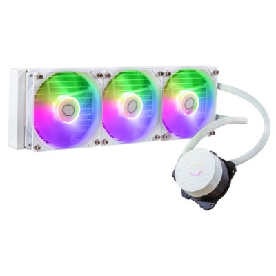 Cooler Master MasterLiquid 360L Core ARGB White Carcasa del ordenador Procesador Kit de refrigeracion liquida 12 cm Blanco