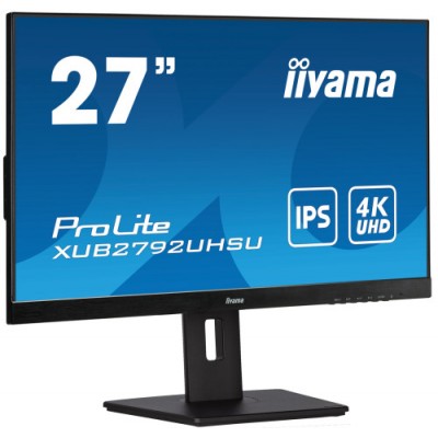 iiyama ProLite XUB2792UHSU B5 pantalla para PC 686 cm 27 3840 x 2160 Pixeles 4K Ultra HD LED Negro