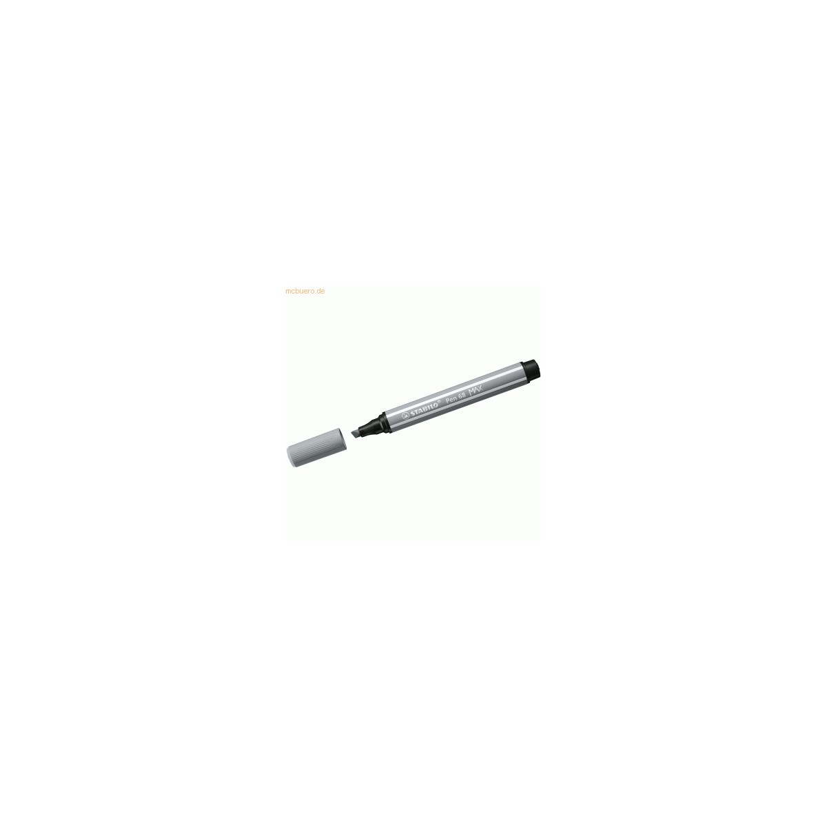 ROTULADOR PREMIUM CON PUNTA DE FIBRA BISELADA PEN 68 MAX COLOR GRIS MEDIO STABILO 768 95