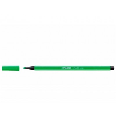 ROTULADOR PREMIUM CON PUNTA DE FIBRA BISELADA PEN 68 MAX COLOR VERDE CLARO STABILO 768 33