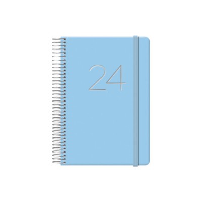 AGENDA 2024 GLOSS DiA PaGINA 125 X 18 CM AZUL DOHE 12572 24