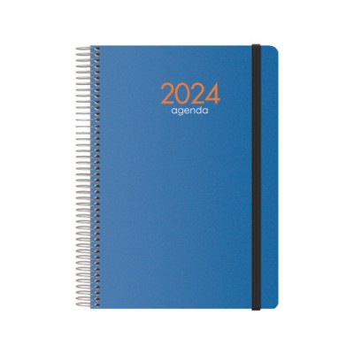 AGENDA 2024 SYNCRO DiA PaGINA 15 X 21 CM AZUL DOHE 11628 24