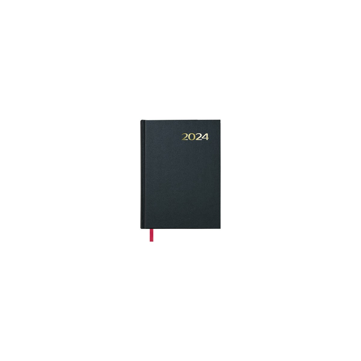 AGENDA 2024 SINTEX DiA PaGINA 14 X 20 CM COLOR NEGRO DOHE 11399 24