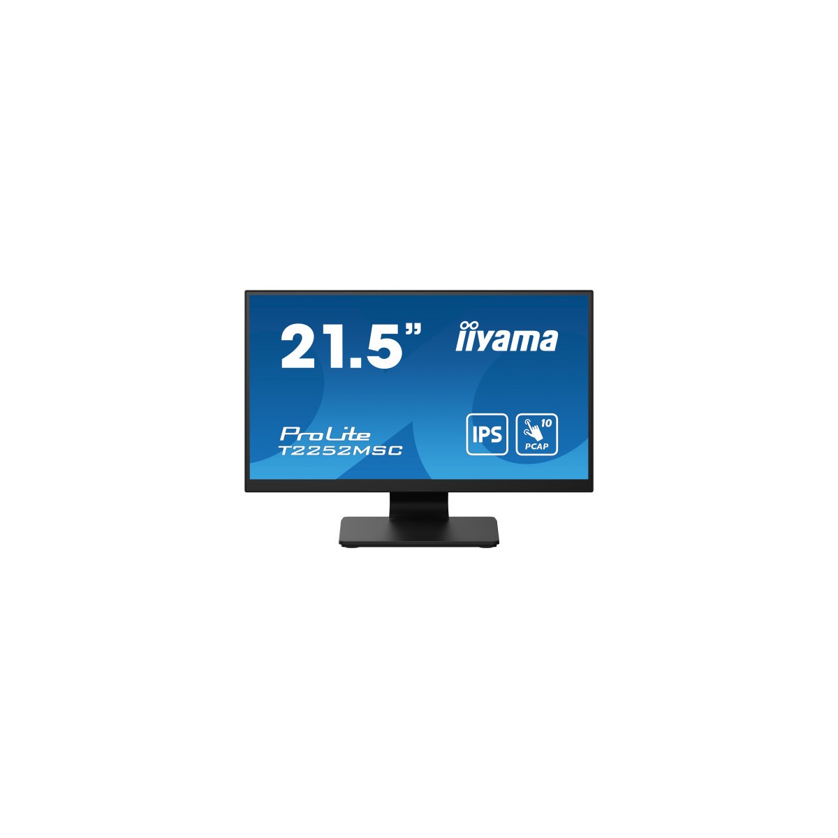 iiyama ProLite T2252MSC B2 pantalla para PC 546 cm 215 1920 x 1080 Pixeles Full HD LCD Pantalla tactil Negro