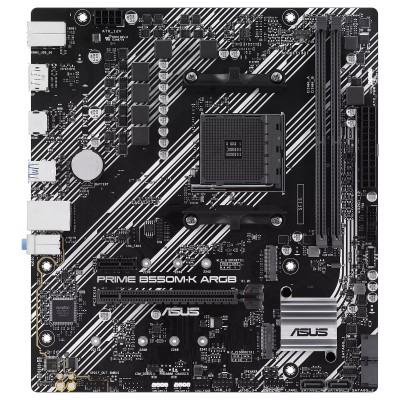 PLACA ASUS PRIME B550M K ARGBAMDAM4B5502DDR464GBDPHDMIGBLAN4SATA32XM26USB32MATX