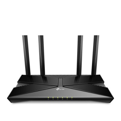 TP Link AX1800 router inalambrico Gigabit Ethernet Doble banda 24 GHz 5 GHz Negro