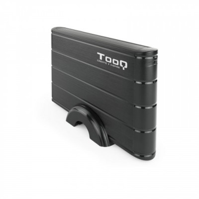 TooQ CAJA HDD 35 SATA A USB 20 30 NEGRA