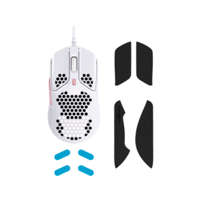 HP HYPERX PULSEFIRE HASTE WHITEPINK MOUSE HMSH1 A WT G 4P5E4AA