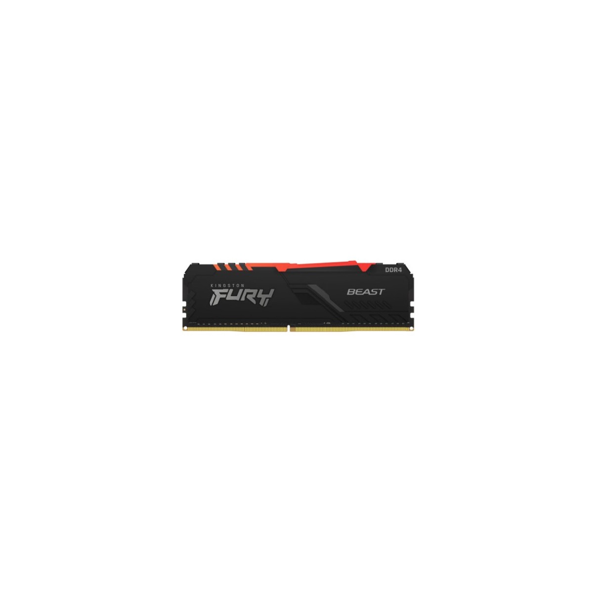 MEMORIA KINGSTON FURY BEAST RGB DDR4 16GB KIT 2 3200MHZ CL16 KF432C16BB2AK2 16